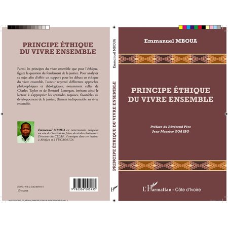 PRINCIPE ÉTHIQUE DU VIVRE ENSEBLE