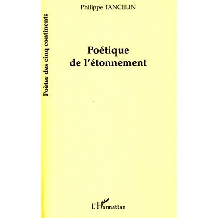 Poétique de l'étonnement