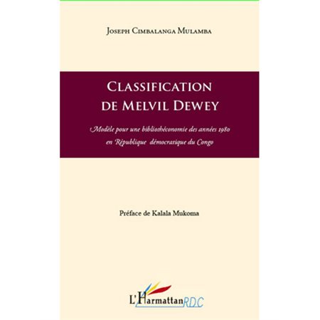 Classification de melvil dewey - modèle pour une bibliothéco