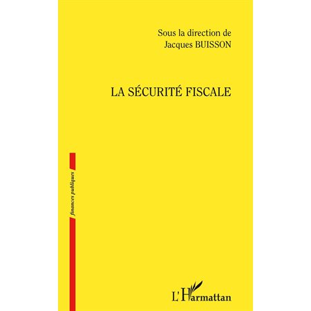 La sécurité fiscale