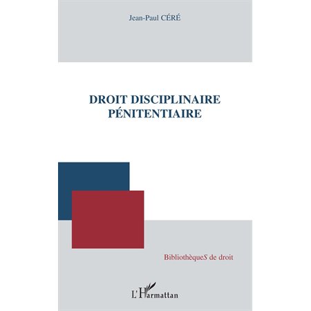 Droit disciplinaire pénitentiaire