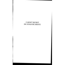 Carnet Secret de Judas Iscariote