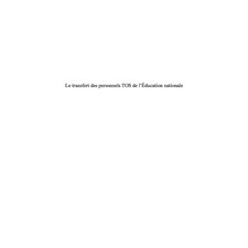 Transfert des personnels TOS de l'Education nationale