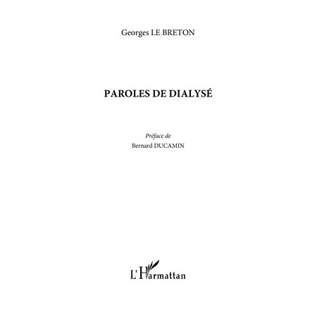 Paroles de dialysé