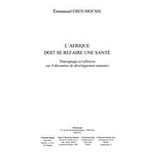 Afrique doit se refaire une santé l'