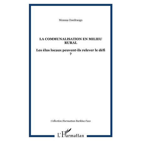 Communalisation en milieu rural la