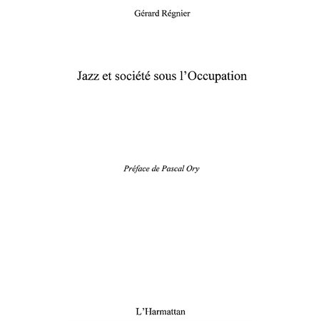 Jazz et société sous l'occupation