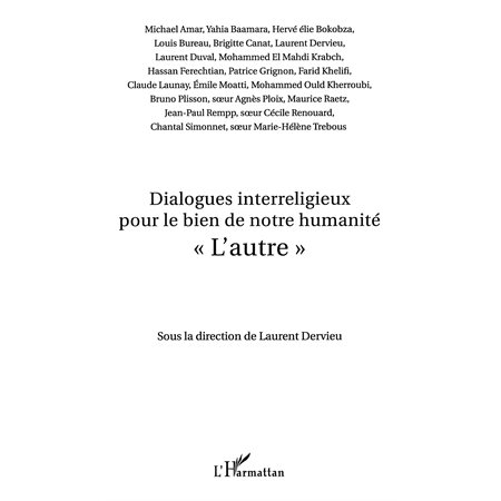 Dialogues interreligieux pour le bien de notre humanité - "l