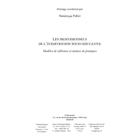 Professionnels de l'intervention socio-é