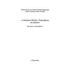 littérature-monde francophone en mutation - ecritures en d