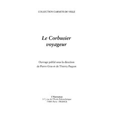 Corbusier voyageur Le