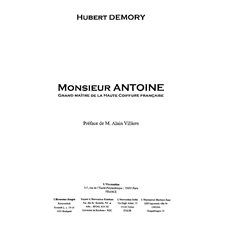 Monsieur Antoine