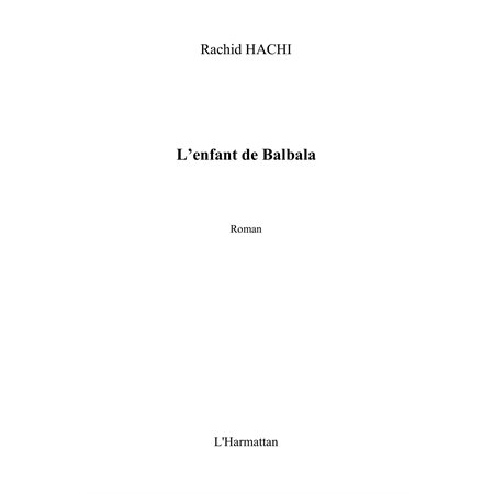 Enfant de balbala