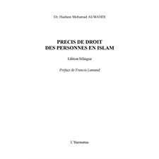 Précis de droit des personnesen Islam