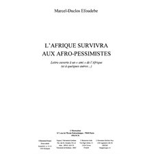 Afrique survivra aux afro-pessimistes