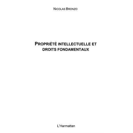 Propriété intellectuelle et droits fonda
