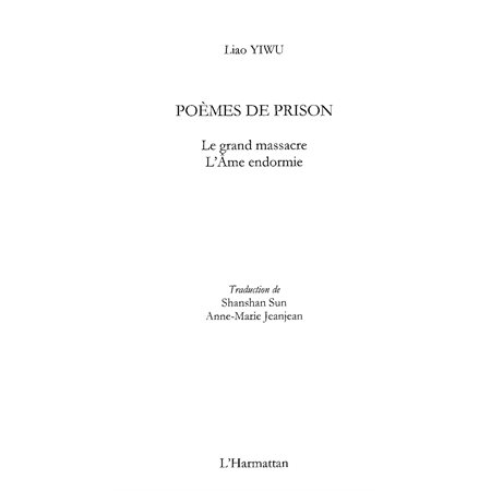 Poèmes de prison