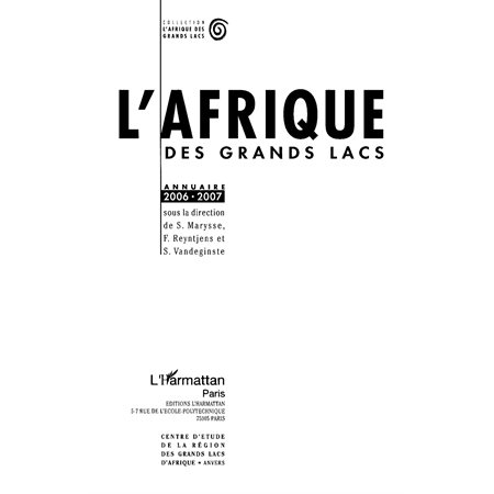 Afrique des grands lacs annuaire 2006-2007