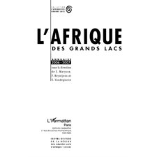 Afrique des grands lacs annuaire 2006-2007