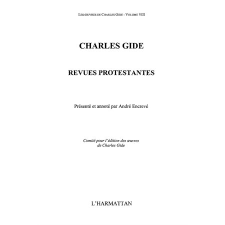 Charles gide vol.8