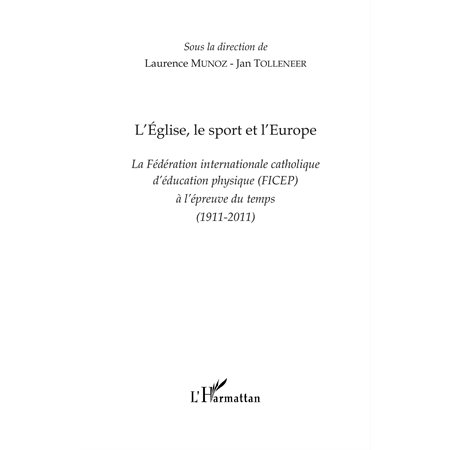 L'Eglise, le sport et l'Europe