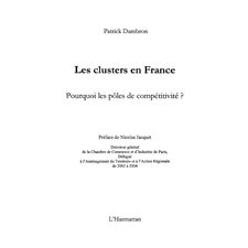 Les clusters en france - pourquoi les pôles de compétitivité