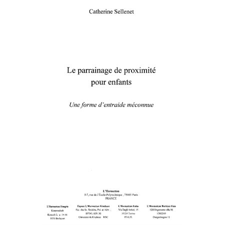 Parrainage de proximité pour enfants