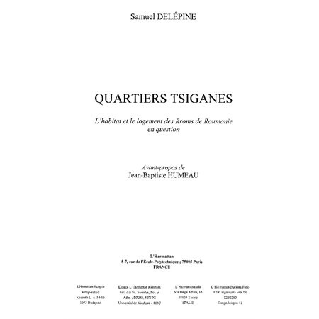 Quartiers tsiganes