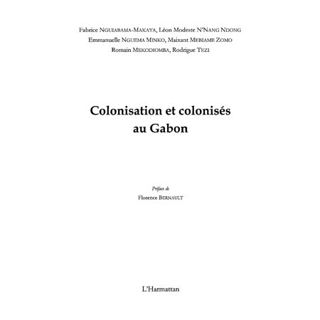 Colonisation et colonises au Gabon