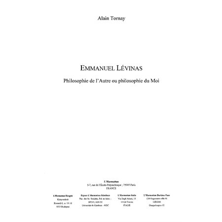 Emmanuel lévinas