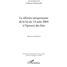 La réforme aéroportuaire de laloi du 13