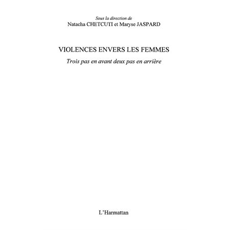 Violences envers les femmes trois pas en