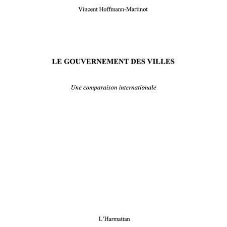 Gouvernement des villes le