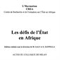 Défis de l'état en afrique