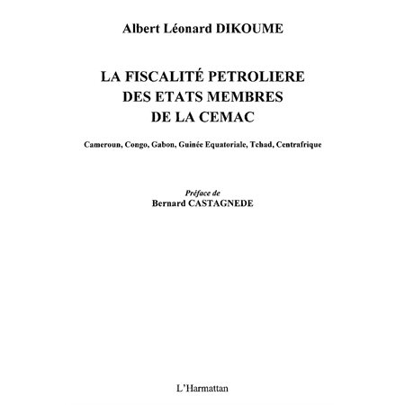 La fiscalité pétroliÈre des etats membre