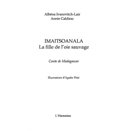 Imaitsoanala la fille de l'oiesauvage