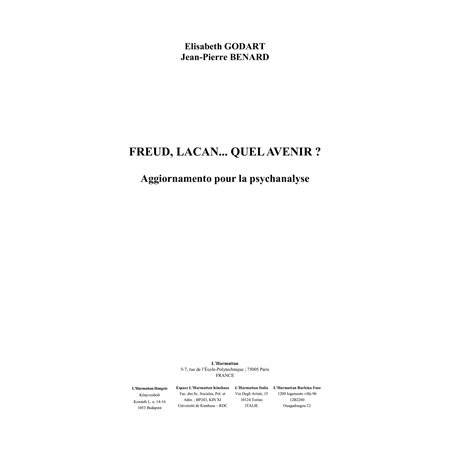 Freud lacan quel avenir