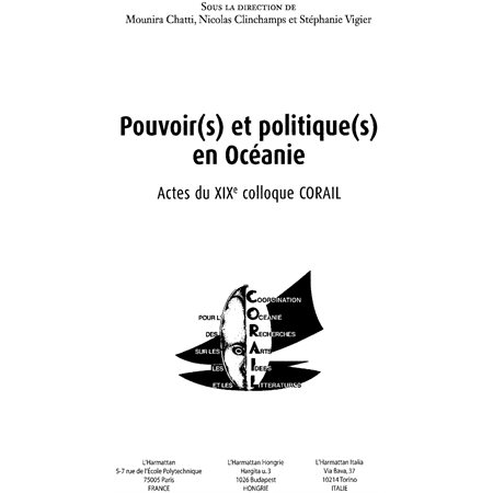 Pouvoirs et politiques en Océanie