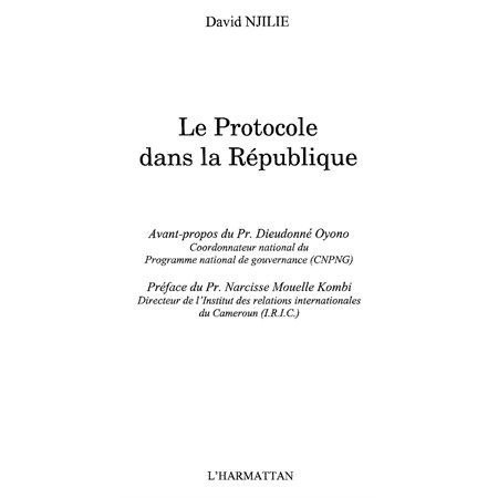 Protocole dans la république Le