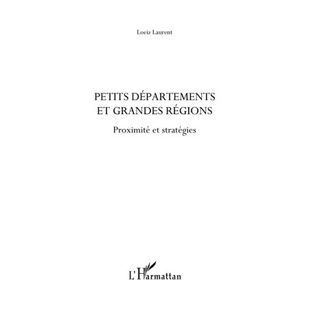 Petits départements et grandesrégions