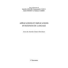 Applications implications sciences du la