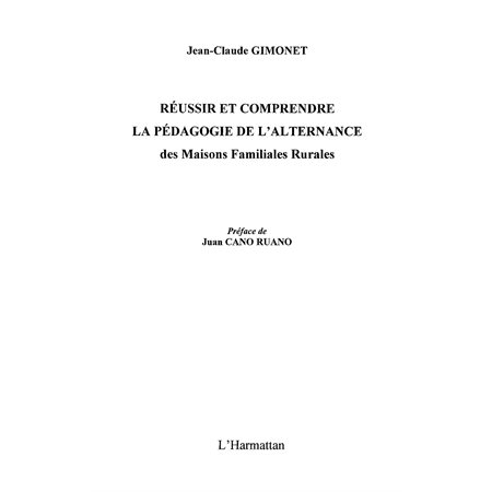 Réussir et comprendre la pédagogie de l'alternance