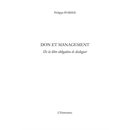 Don et management - de la libre obligati