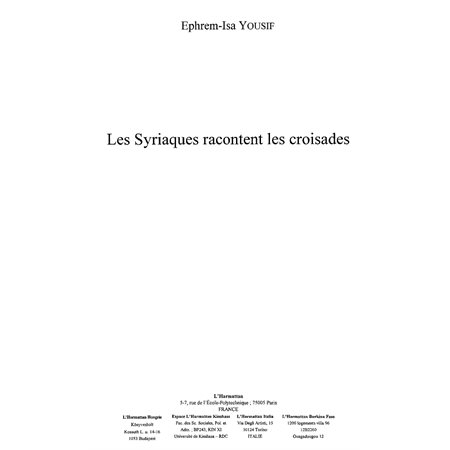 Syriaques racontent les croisades les