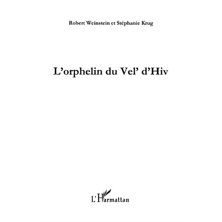 Orphelin du Vel'd'Hiv