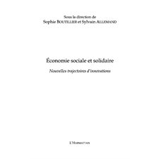 Economie sociale et solidaire - nouvelles trajectoires d'inn