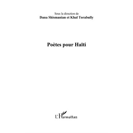 Poètes pour Haïti