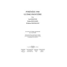 Pyrénées 1940 ultime frontière