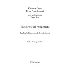 Histoire(s) de relogement