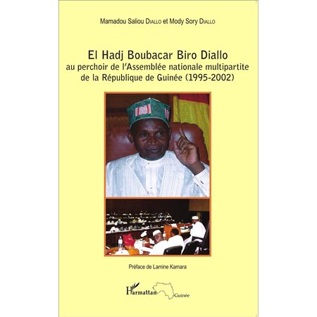 El Hadj Boubacar Biro Diallo au perchoir de l'Assemblée nationale multipartite de la République de G